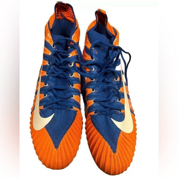 Nike Other - Nike Alpha Menace Elite Football Cleats 877141-418 – Orange/Blue – Men’s Size 15